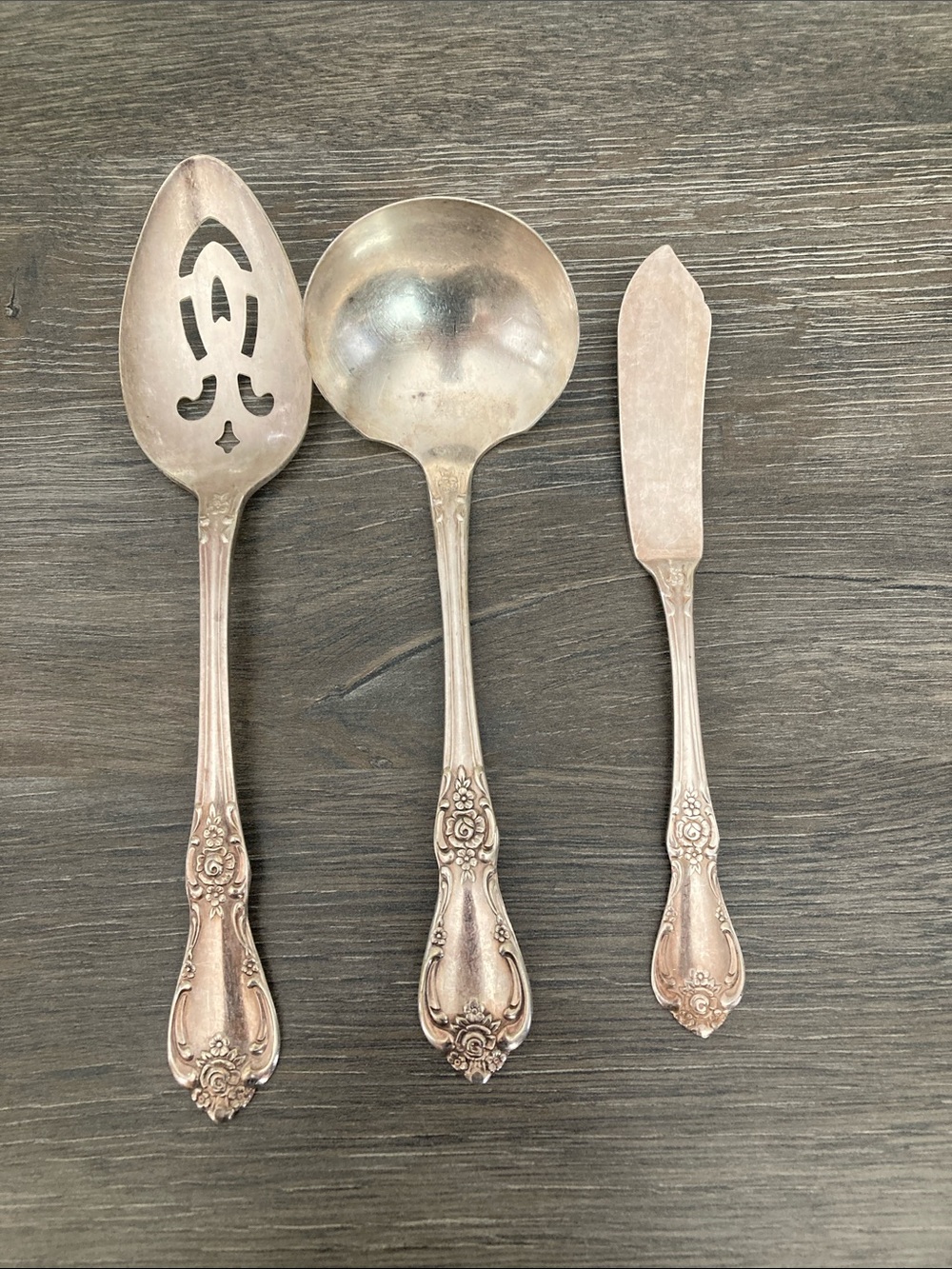 Vintage Wm A Rogers Oneida Serving Set